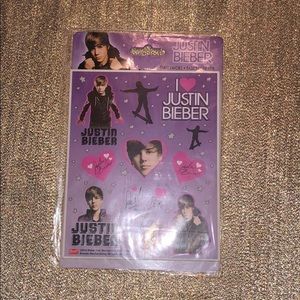 Justin Bieber 2010 Stickers Party Favors